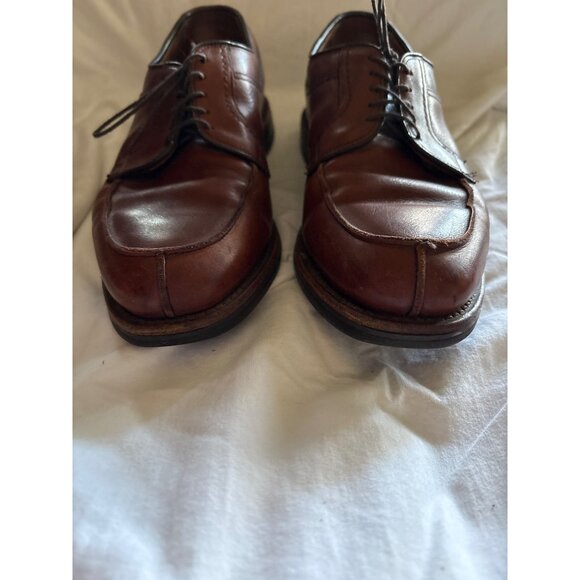 Allen Edmonds Brown Leather Lace-Up Mens Dress Shoes Size 8 3E Oxfords - Picture 7 of 11